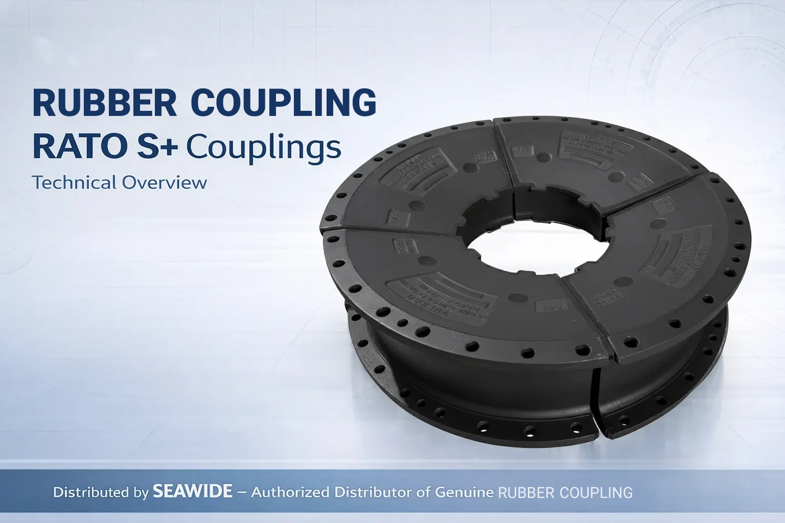 Compressor Coupling Control S & S+ | Seawide rubber